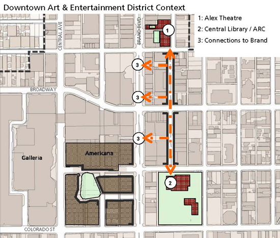 AE-District Project Area Map