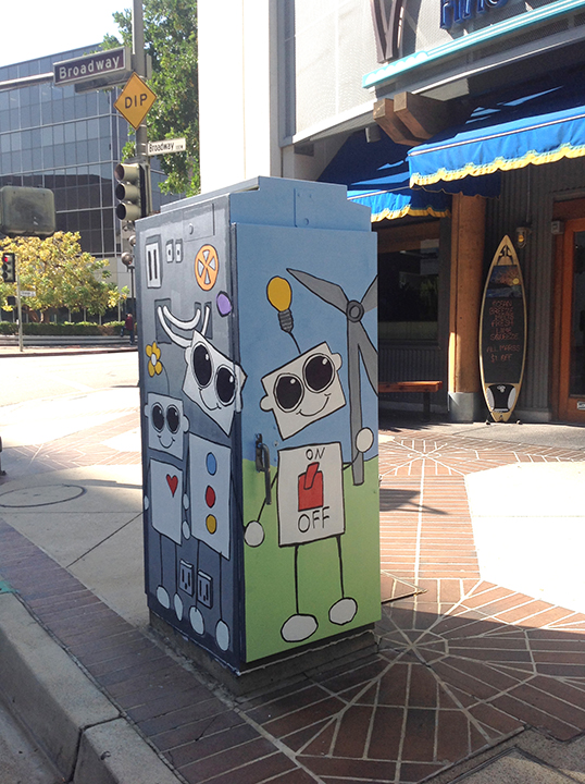 Robots in Glendale - N Orange & W Broadway