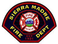 Sierra Madre Fire Department Patch