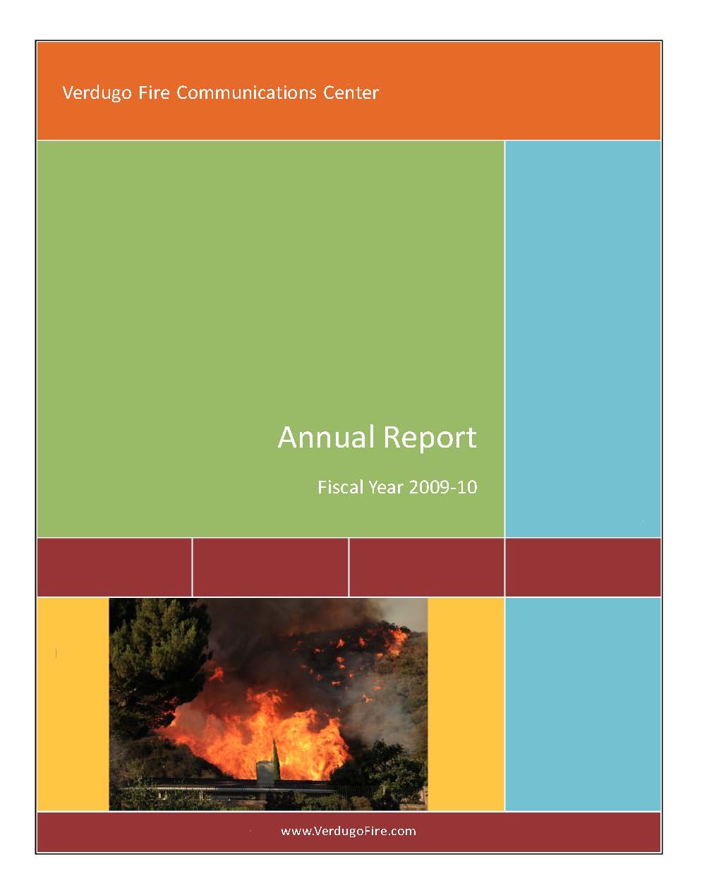 FY 2009-2010 annual report Cover
