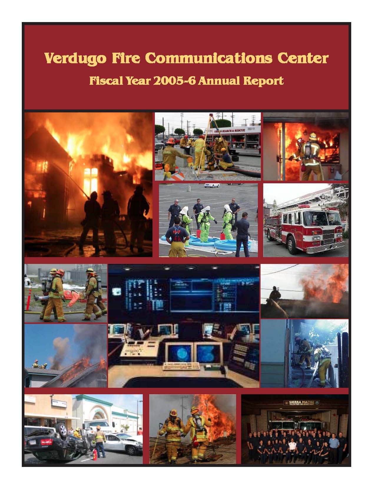 FY 2005-2006 annual report Cover