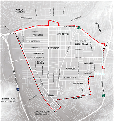 South Glendale Community Plan Project Area