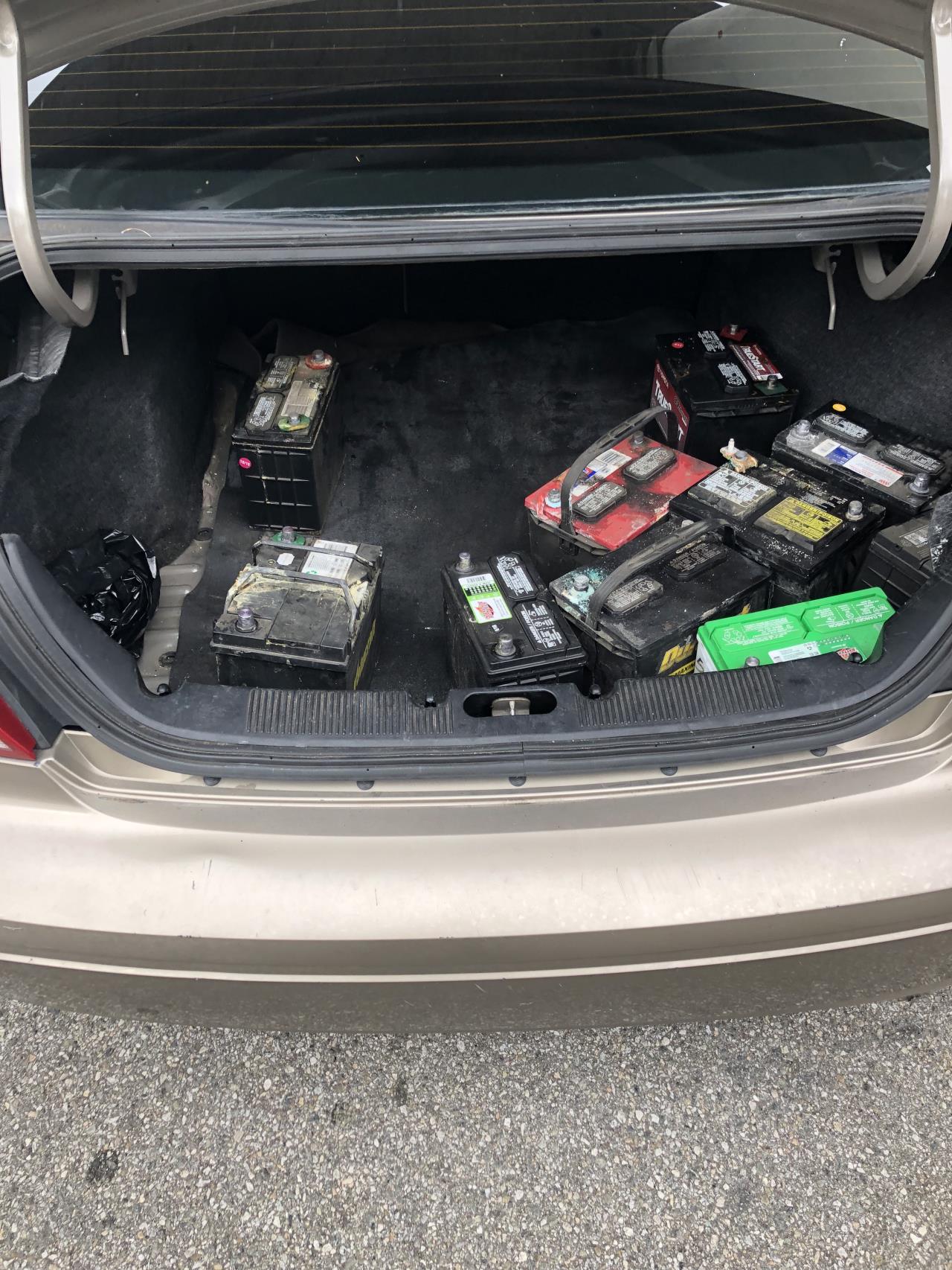 Battery theft 18-12567