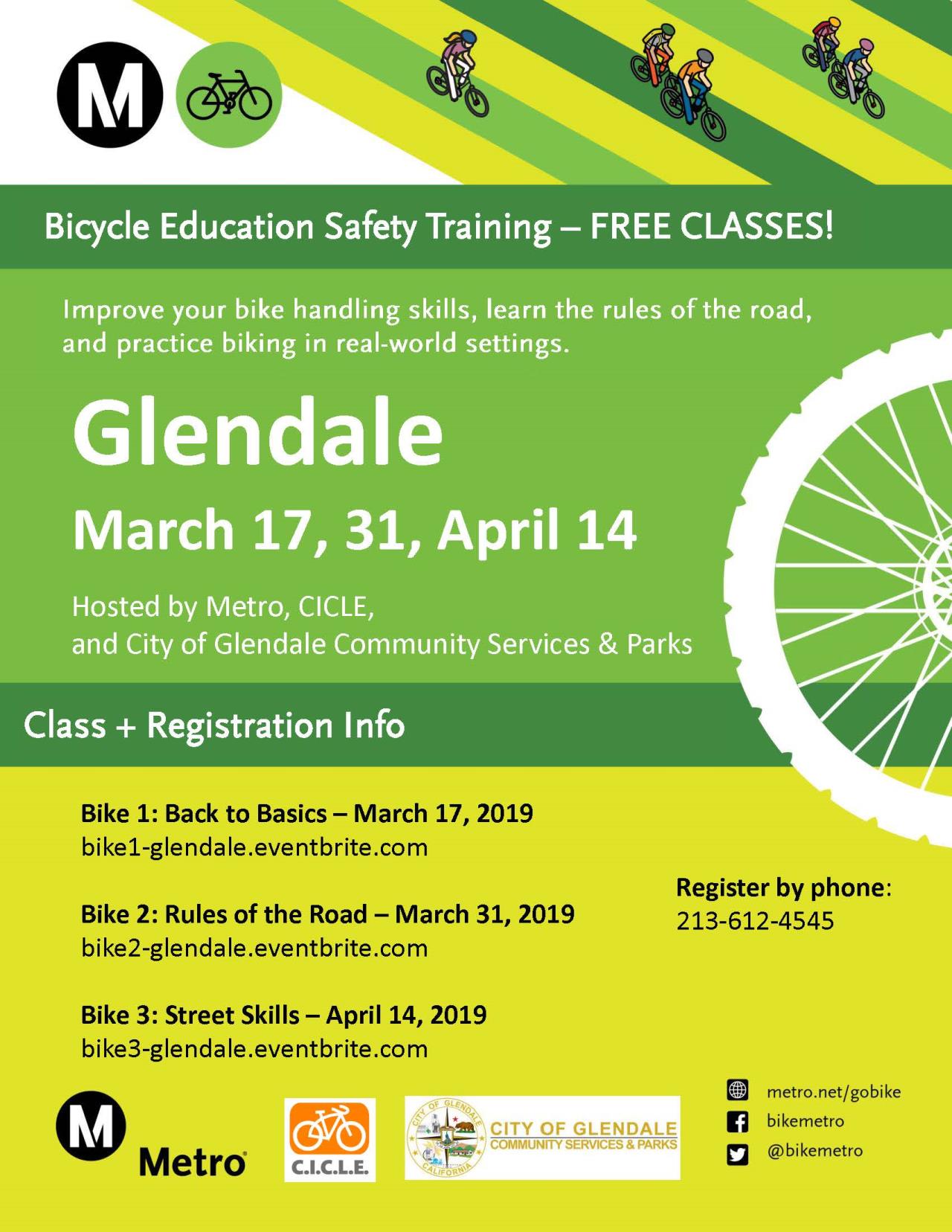 Bicycle Education Safety Training-Glendale