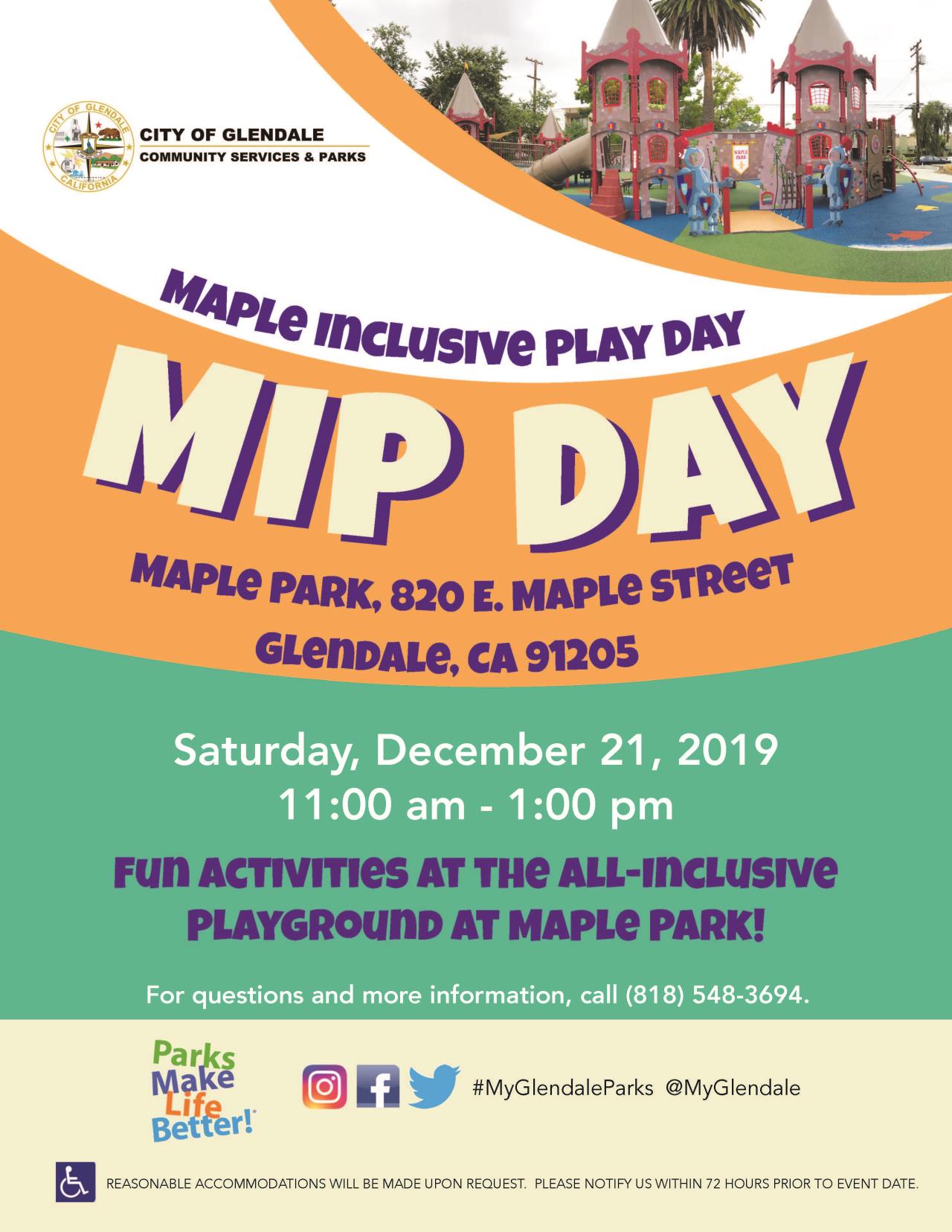 Maple Park Day flyer Dec 21