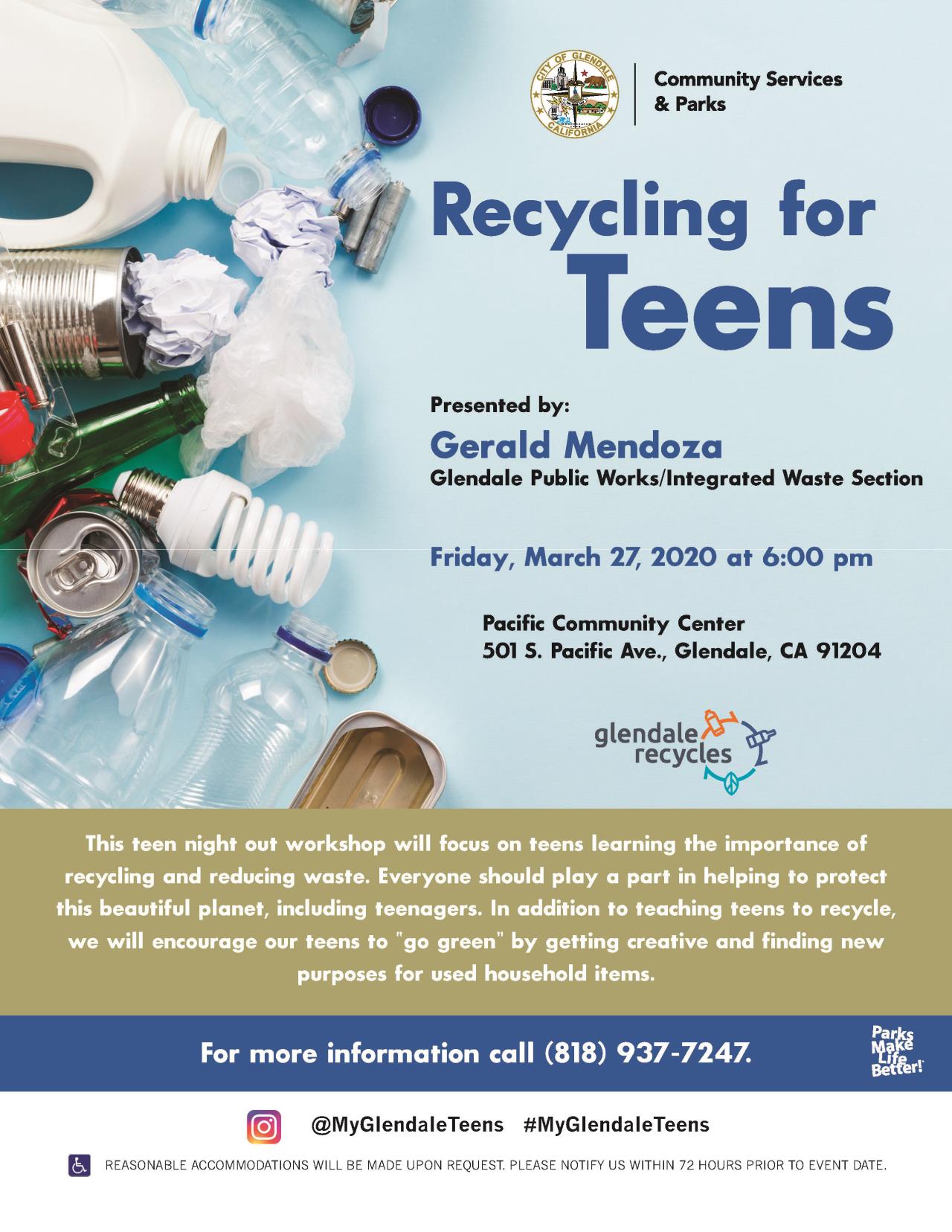 Recycling for Teens 2020 FINAL
