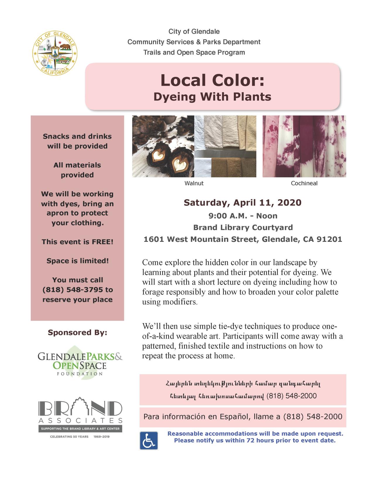 Local Color Flyer 2020 April 11