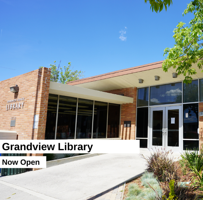 Grandview Library Open