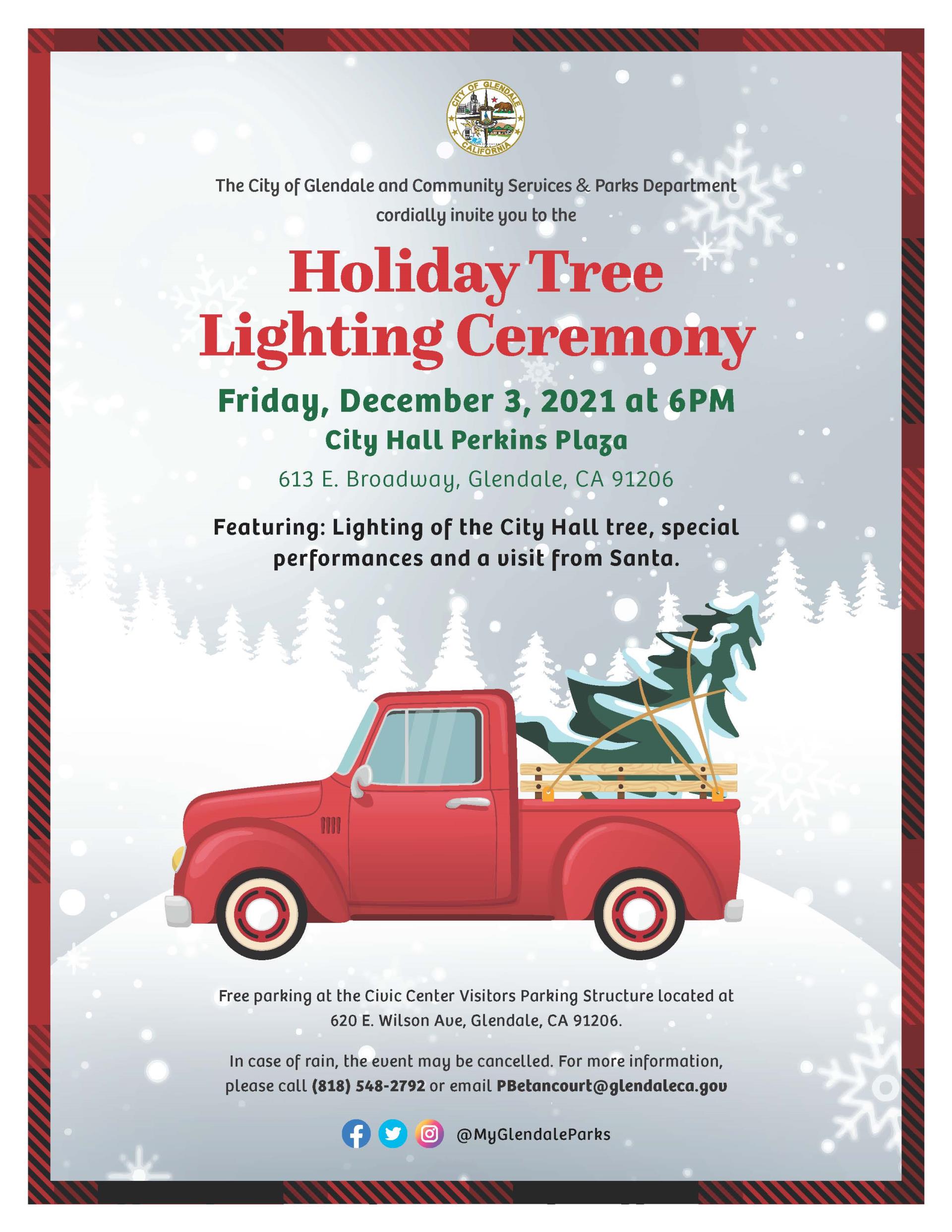 Holiday Tree Flyer Flyer2021