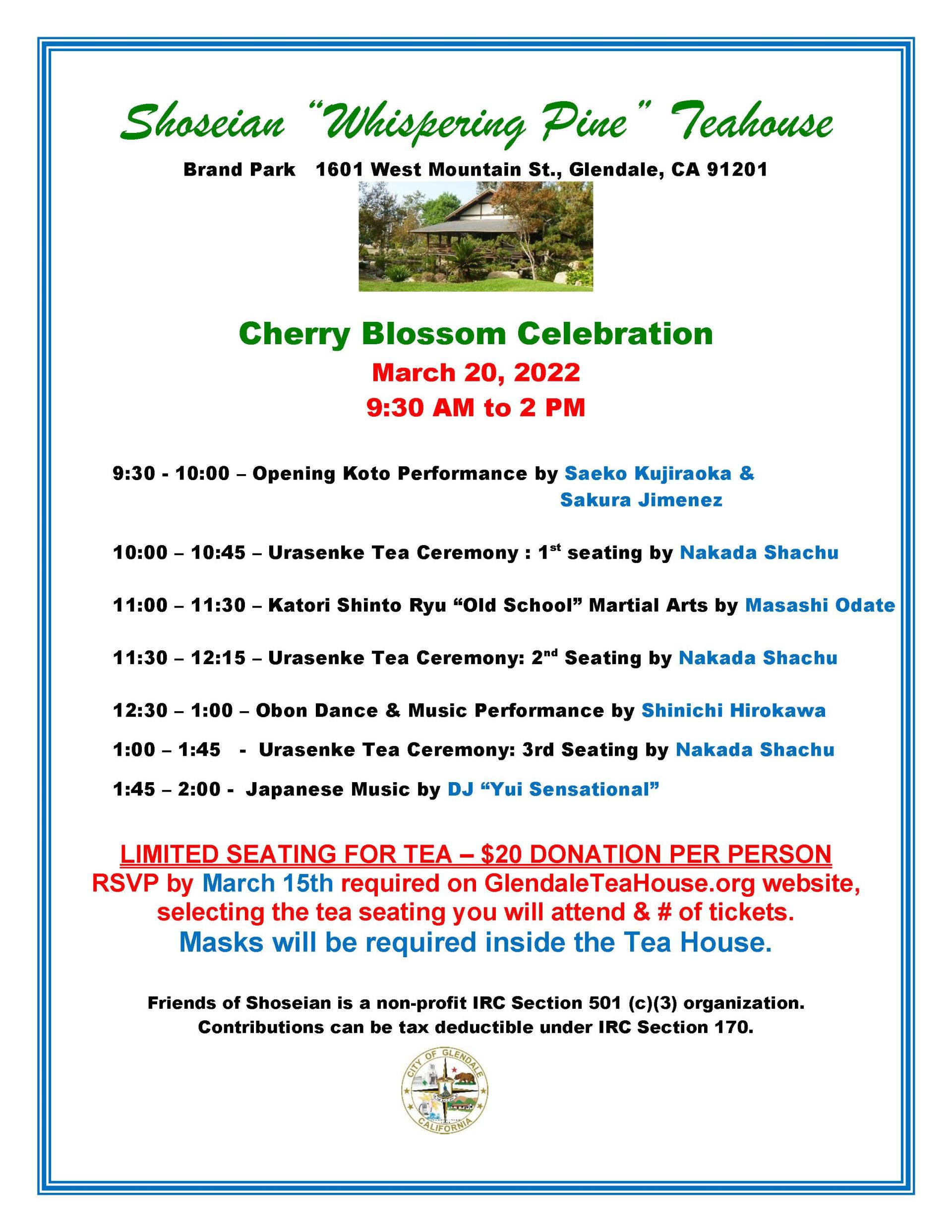 Shoseian Cherry Blossom Celebration March 20 2022 V3- Public Flyer - No JF (003)