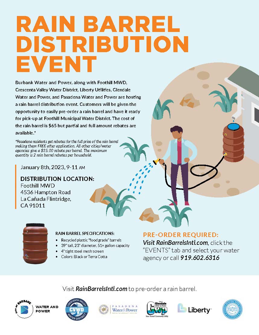 Rain Barrel Distribution Event Jan 2022