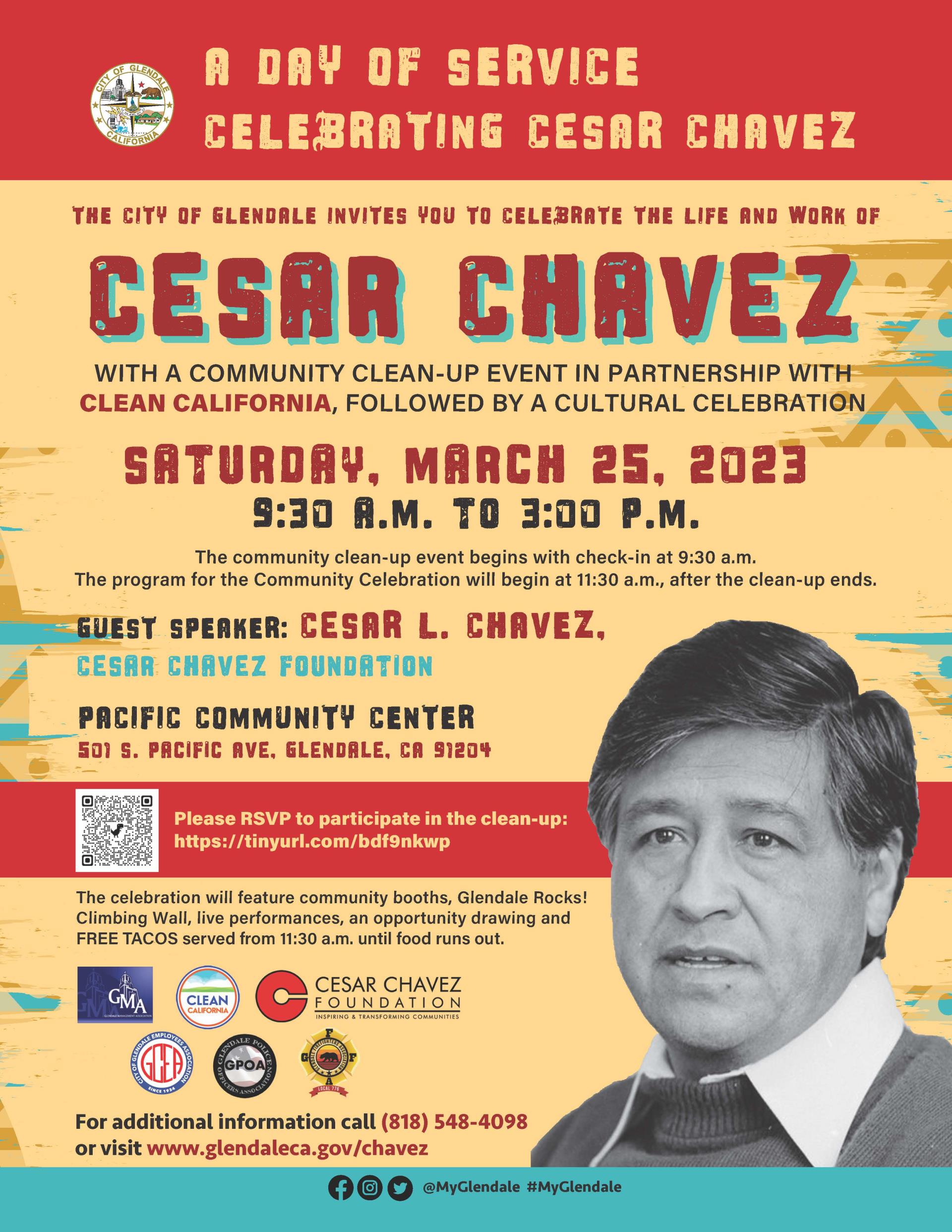 Cesar Chavez Flyer 2023 SAVE THE DATE