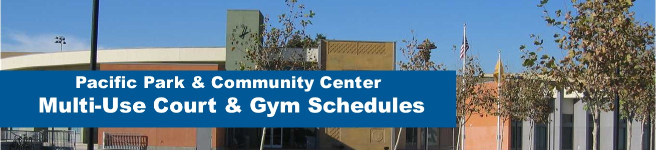 PCC Multi Use Court and Gym Schedules