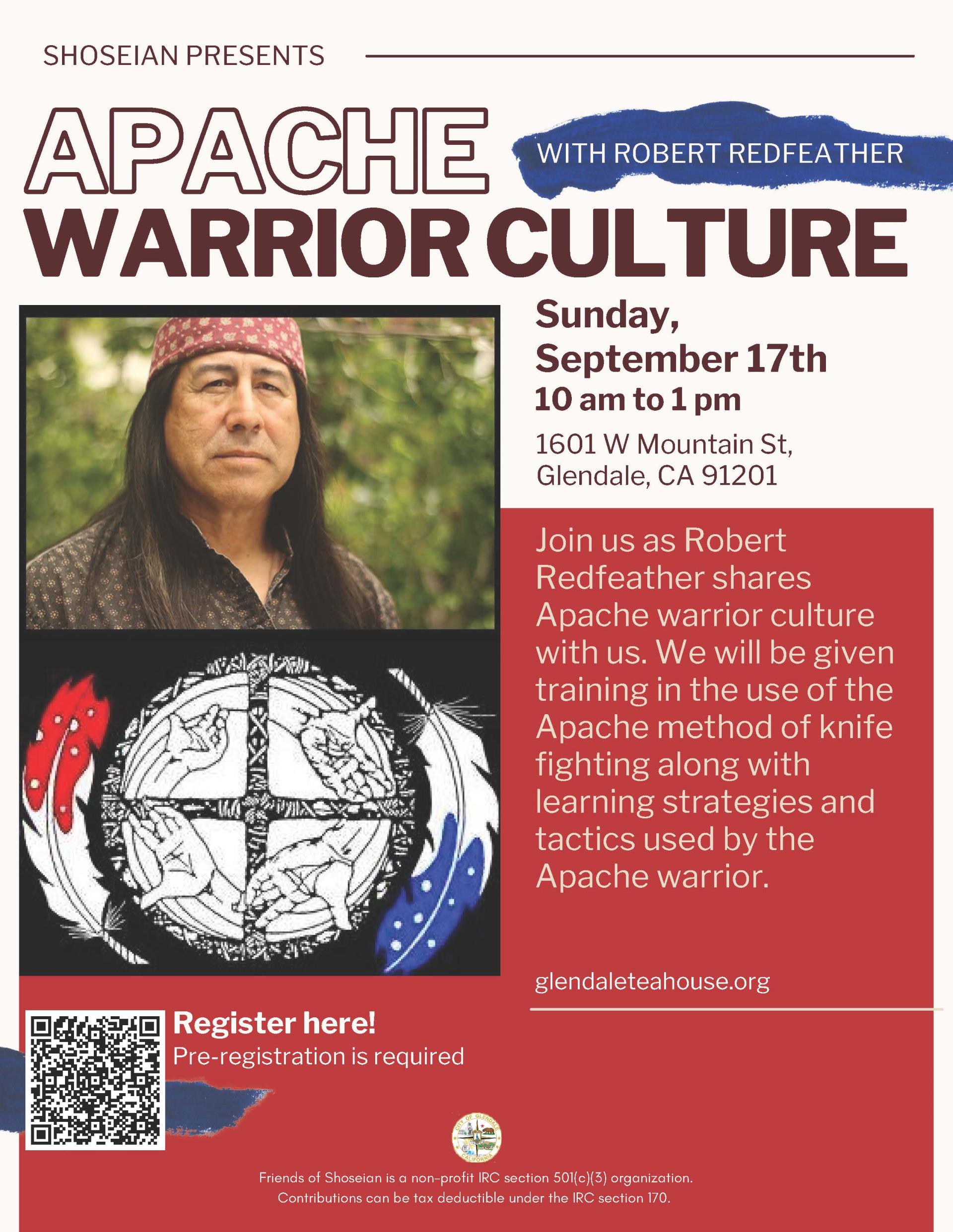 Robert Redfeather - Apache Warrior flyer - portrait orientation - from Christina.pdf