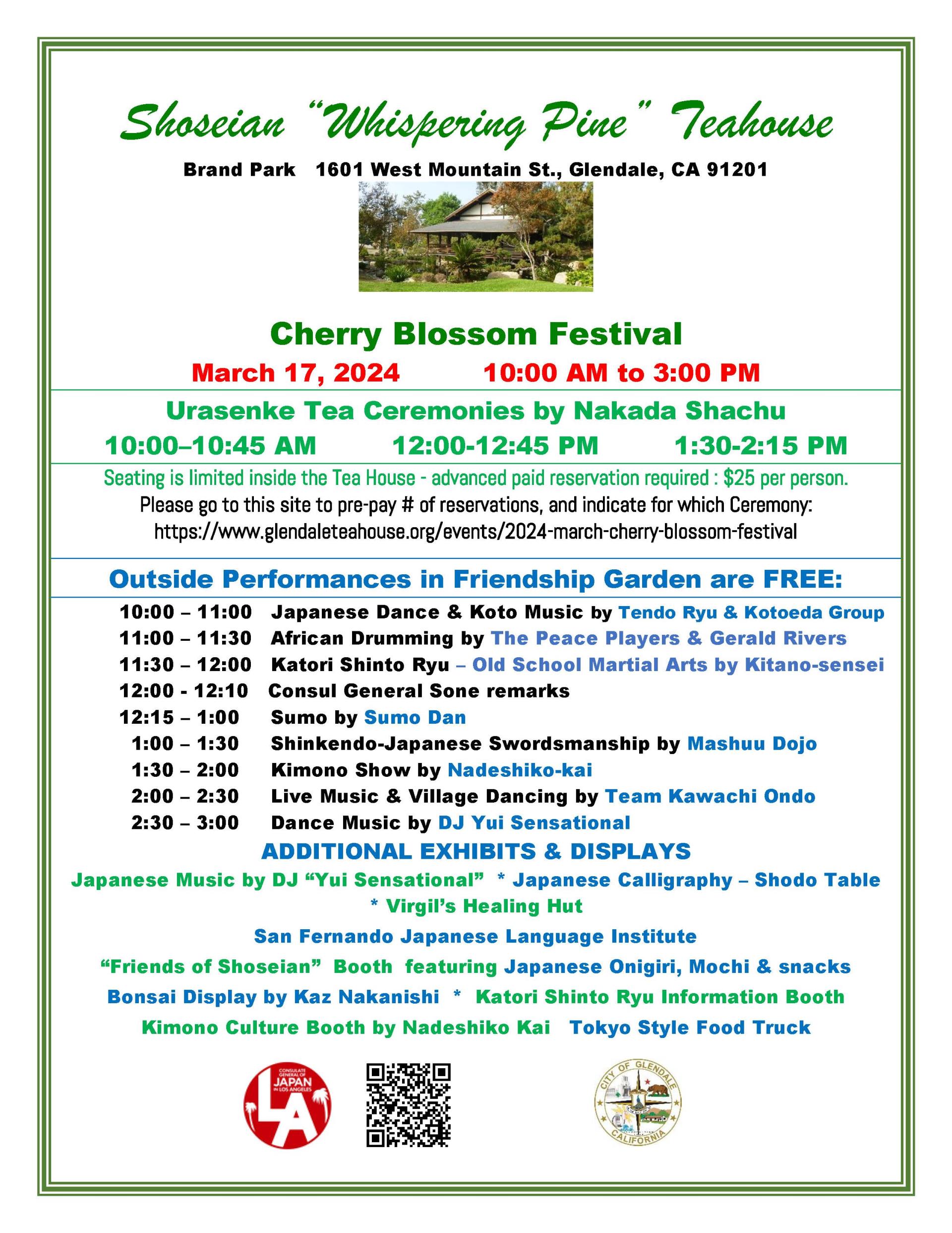 Shoseian Cherry Blossom Festival March 17 2024 Flyer V2 (002)