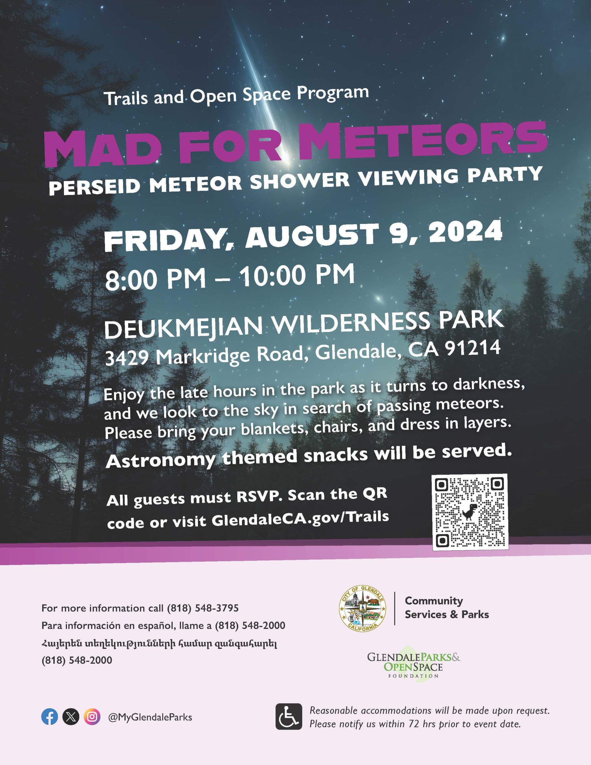 Trails&OpenSpace_Meteor_Madness_Flyer_2024_V2